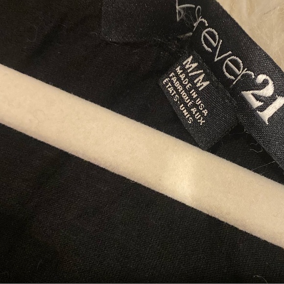 Medium Forever 21 black fringe tank top - Picture 5 of 6